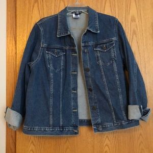 Land’s End denim jacket, 18W